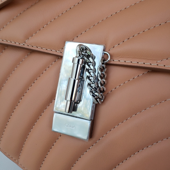 NEW $1950 CHLOÉ Drew Bijou quilted leather bag - Picture 14 of 16